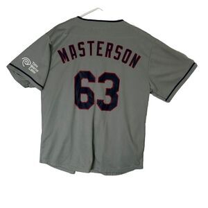 Justin Masterson Cleveland Indians #63 Jersey XL‎ Gray Men's MLB Baseball